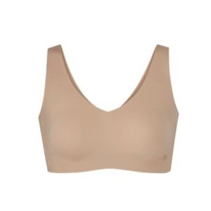 HoneyLove Wireless V Neck bra - Large | Cream